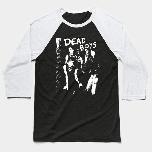 Dead Boys Rare Baseball T-Shirt by Pop Fan Shop